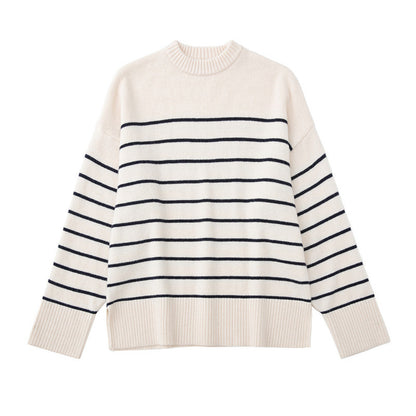 Urban Stripe Knit Pullover
