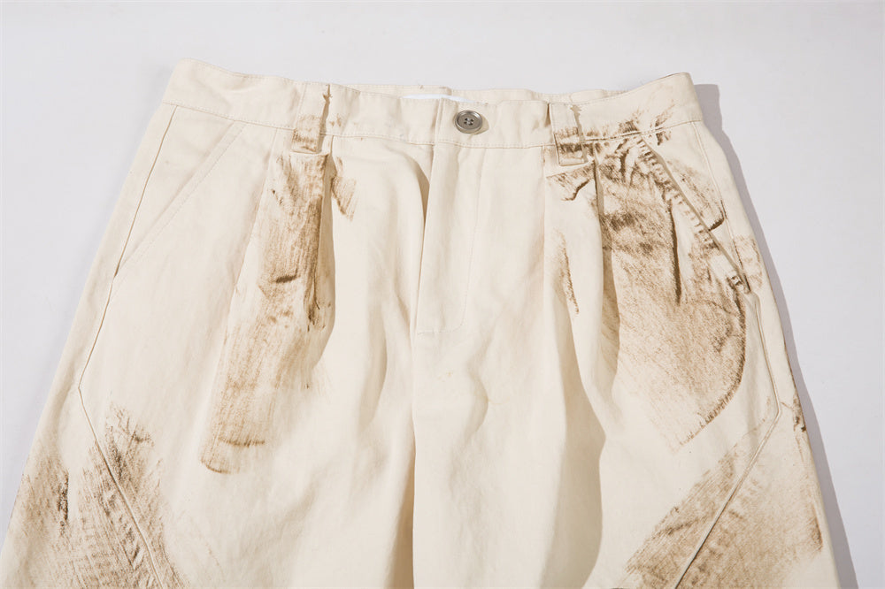 Urban Artistry Paint-Splattered Pants