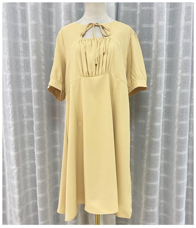 Lace Whisper Waist Dress