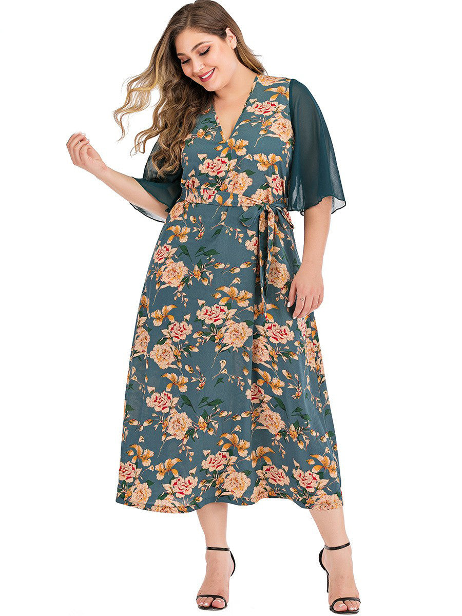 Tropical Breeze Plus Size Sundress