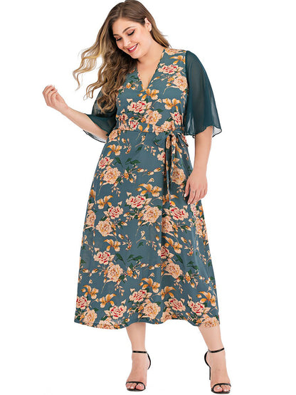 Tropical Breeze Plus Size Sundress