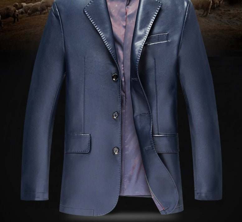 Classic Comfort Leather Jacket