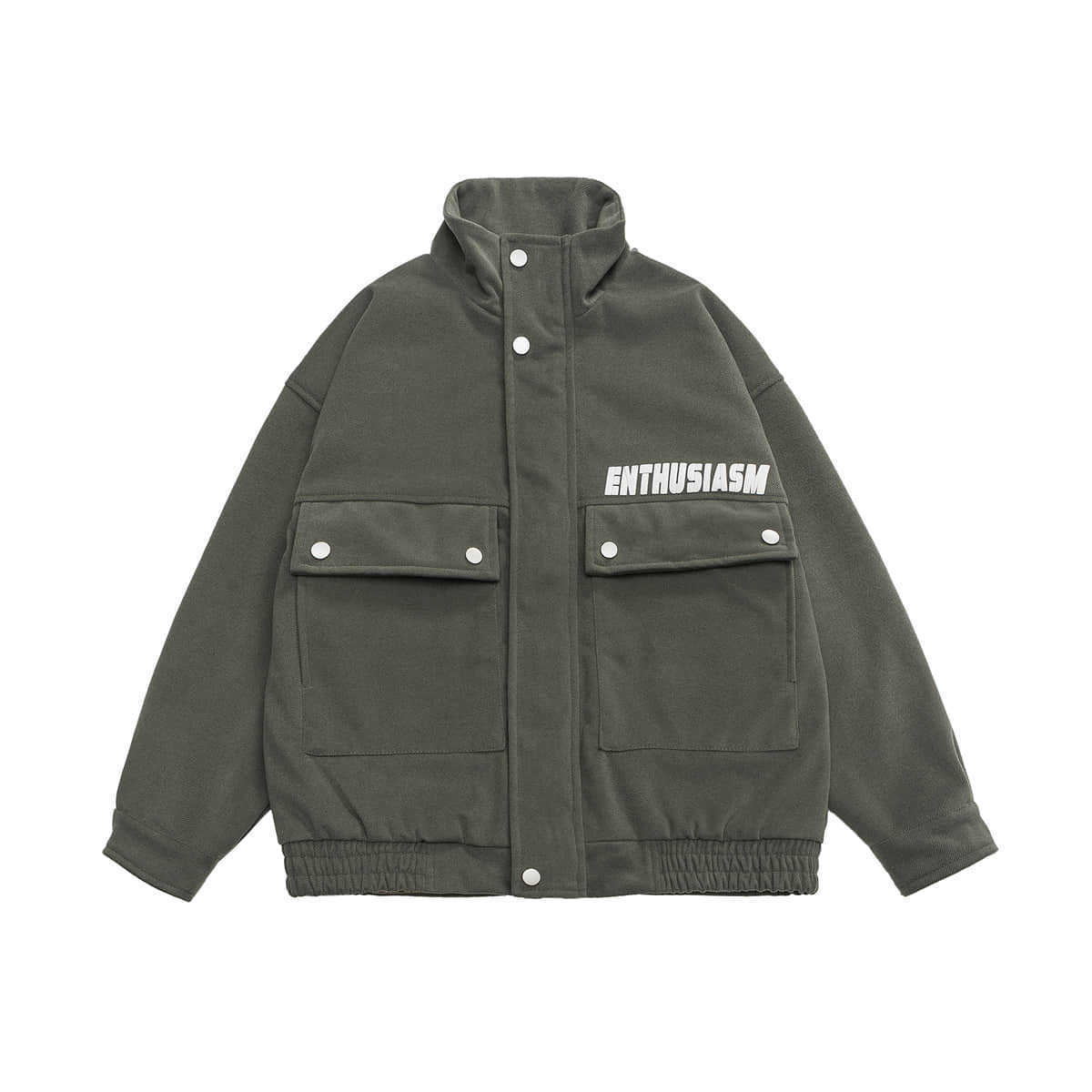 Urban Vibe Loose Fit Printed Jacket