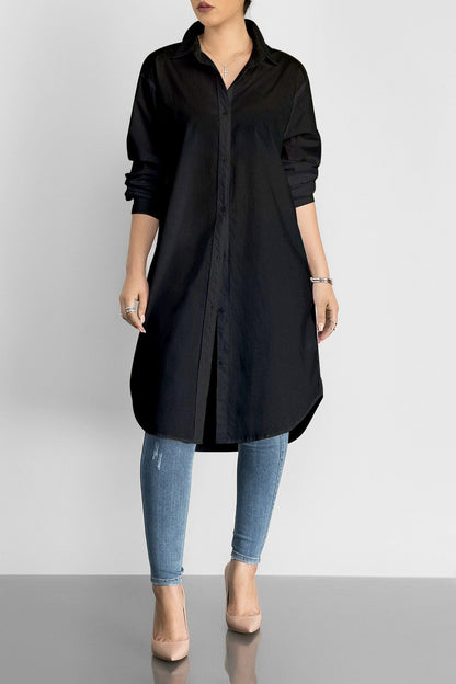 Elegant Ease Tunic – Plus Size Staple