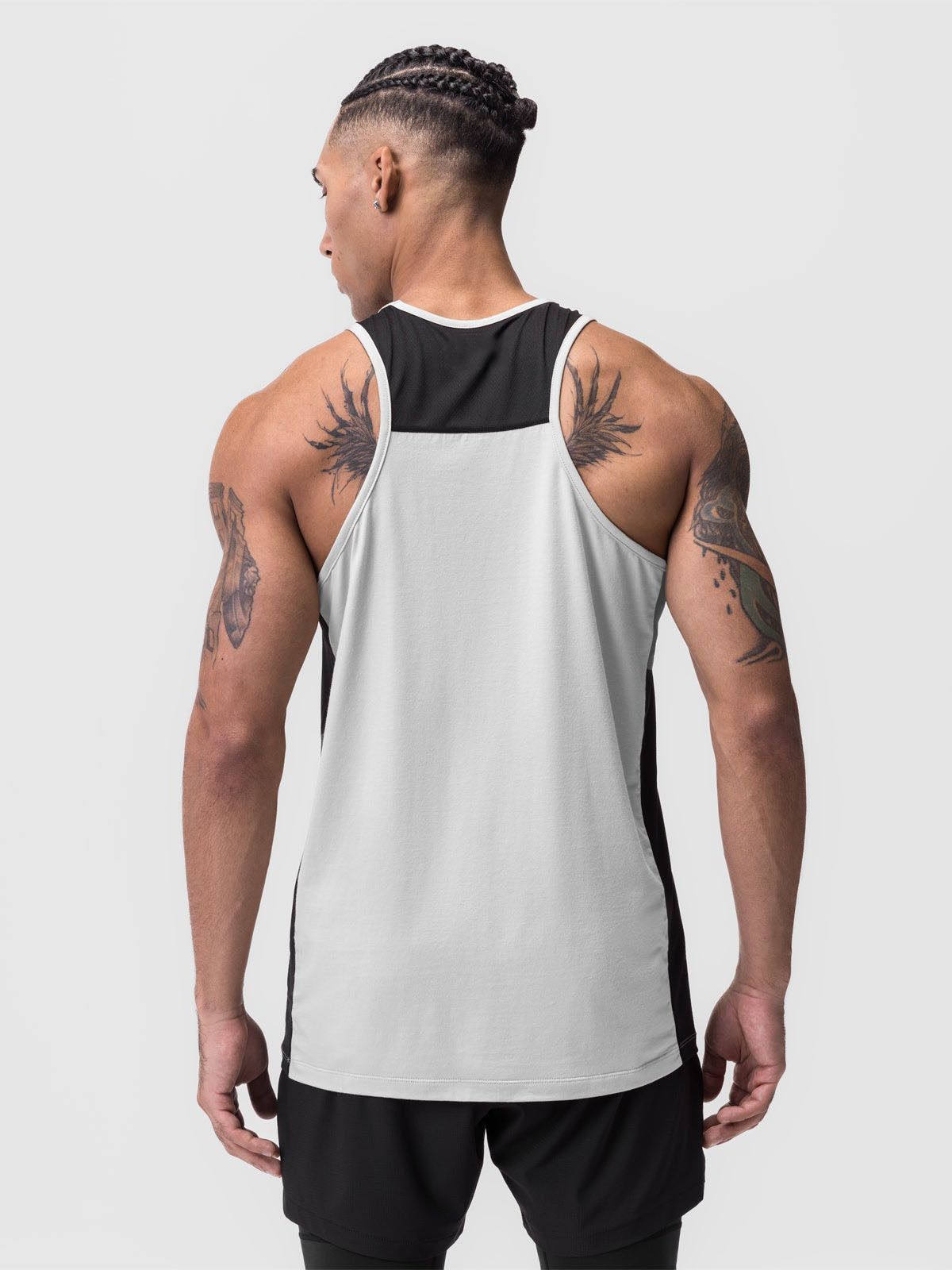 Cool Net Men’s Sports Vest – Net Panel Breathable Gym wear