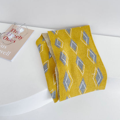 Urban Diamond Knitted Scarf