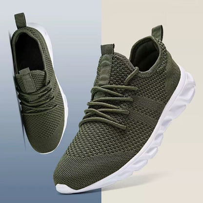 Breeze Stride White Sneakers