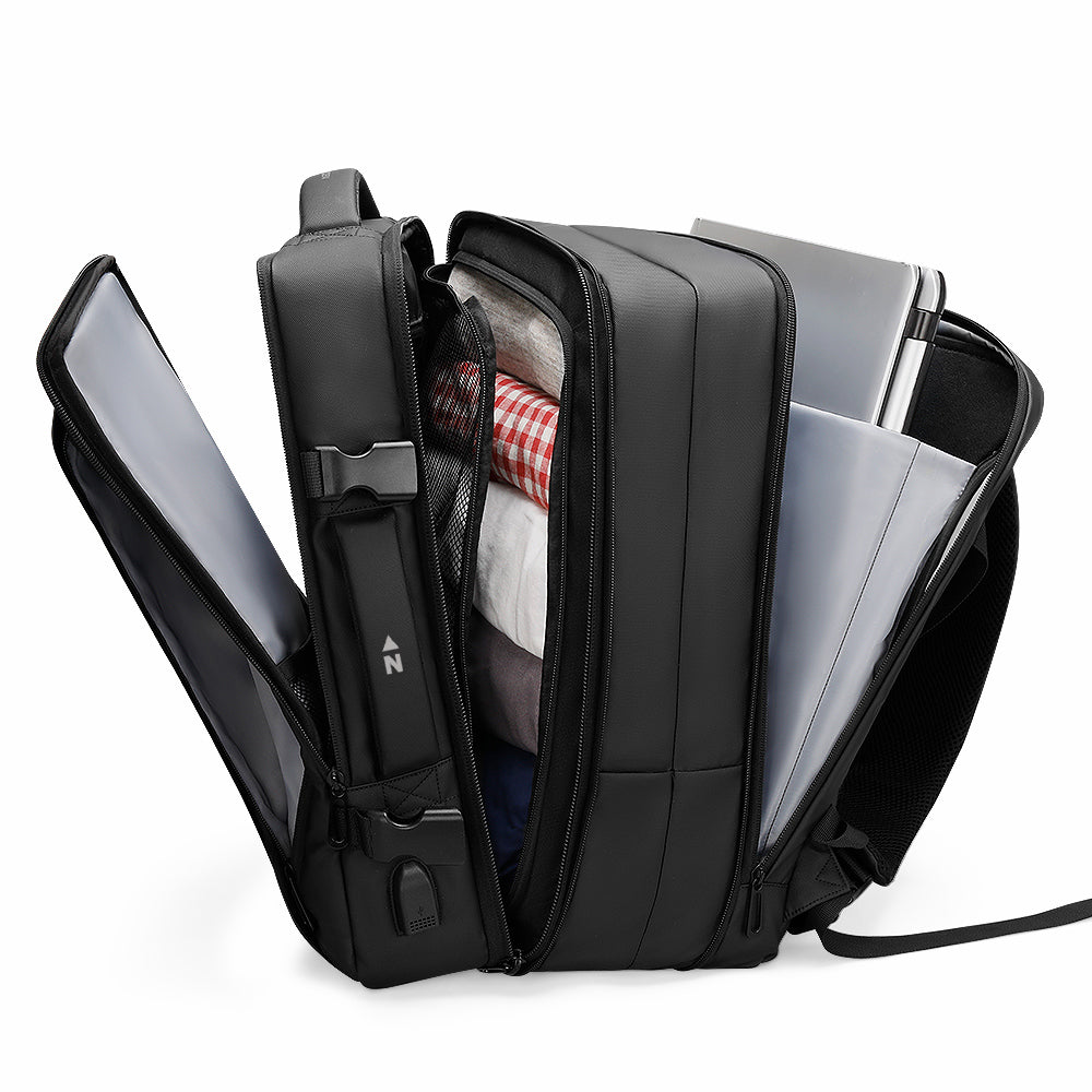 Voyager Expandable Backpack 26L / 38L with Built-in Rain Coat Northbound Gear