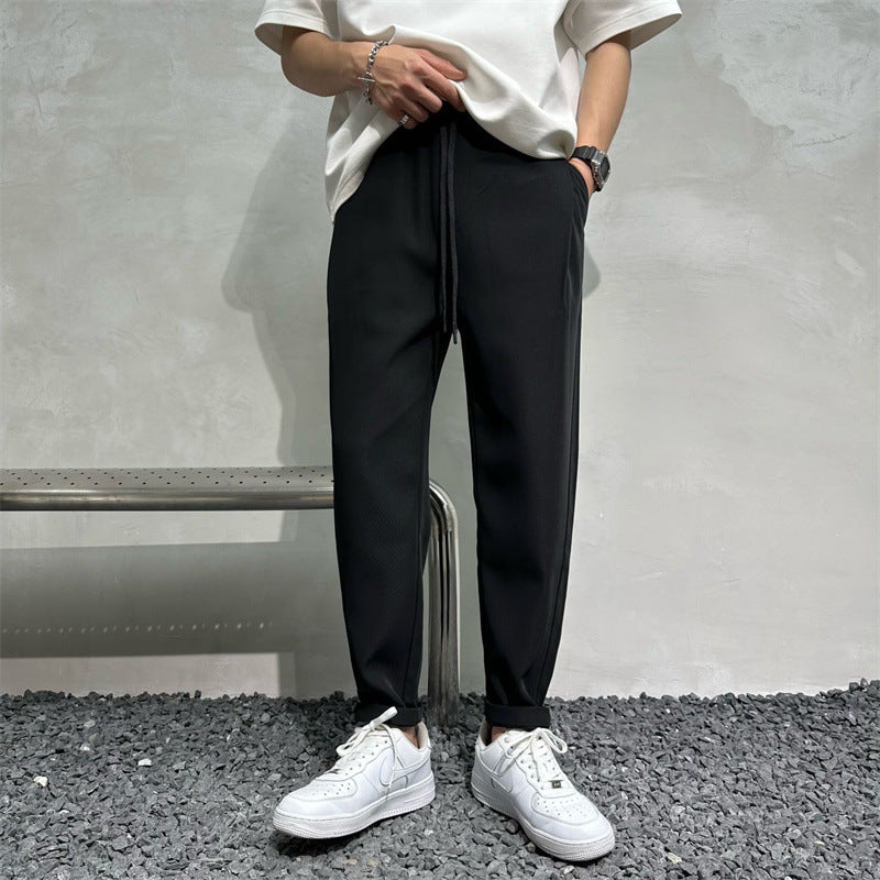 Cool Ease Summer Ice Silk Casual Pants for Men