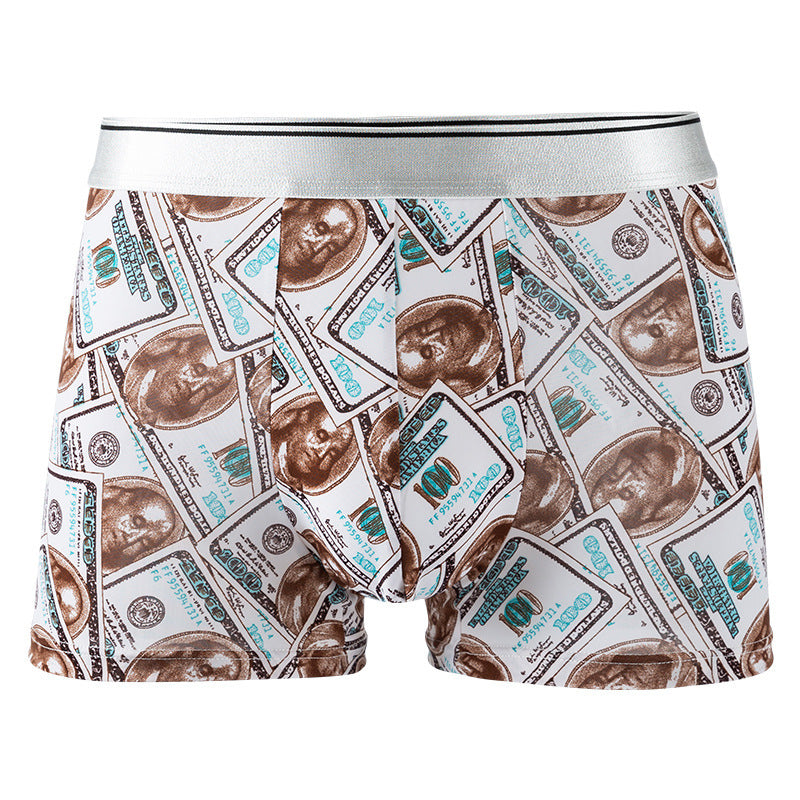 Breathable Silk Boxer Shorts