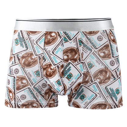Breathable Silk Boxer Shorts