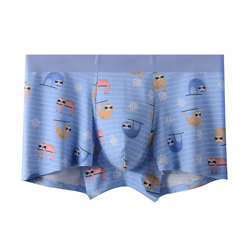 Animated Print Breathable Boxers