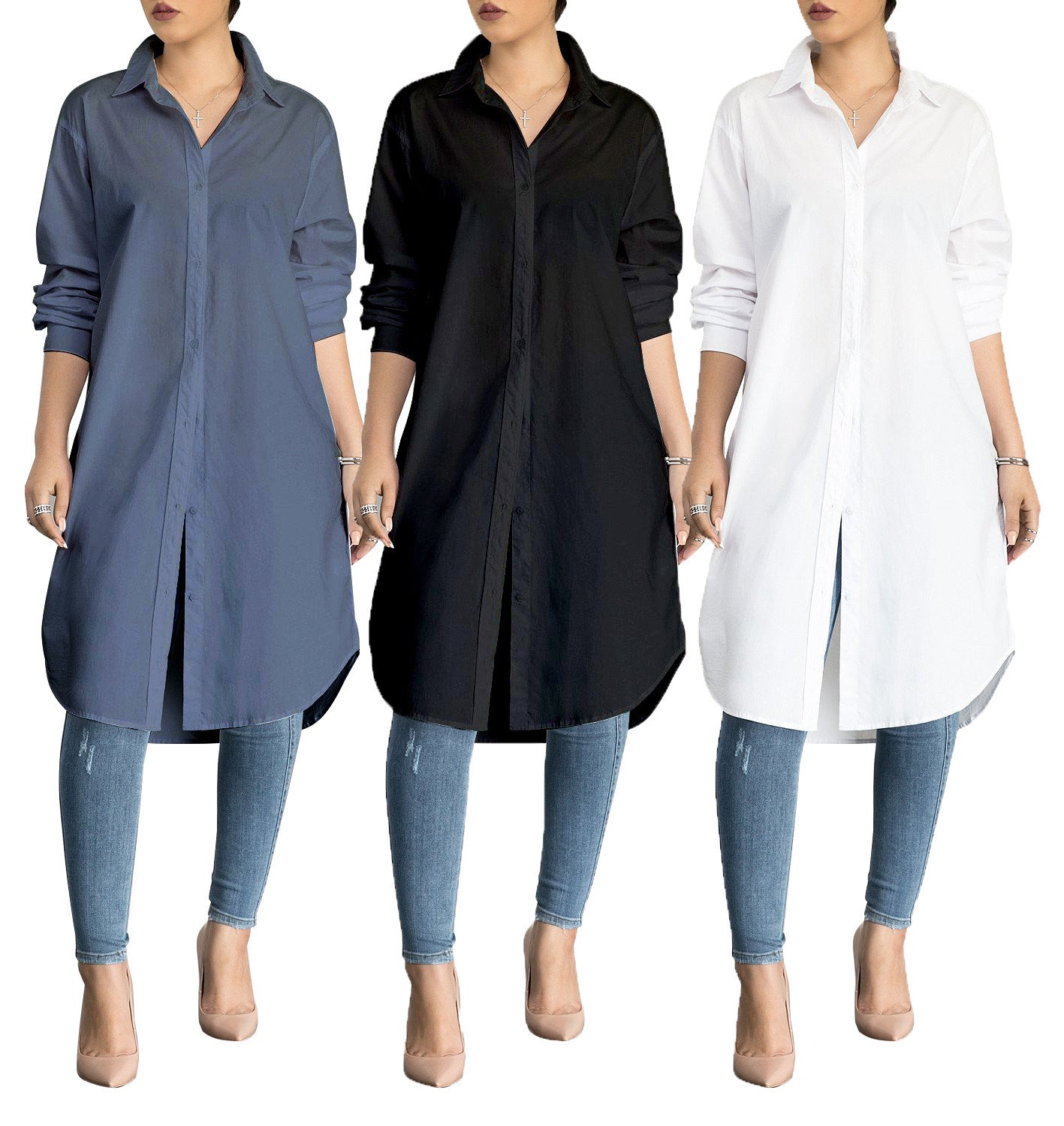 Elegant Ease Tunic – Plus Size Staple