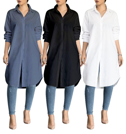 Elegant Ease Tunic – Plus Size Staple