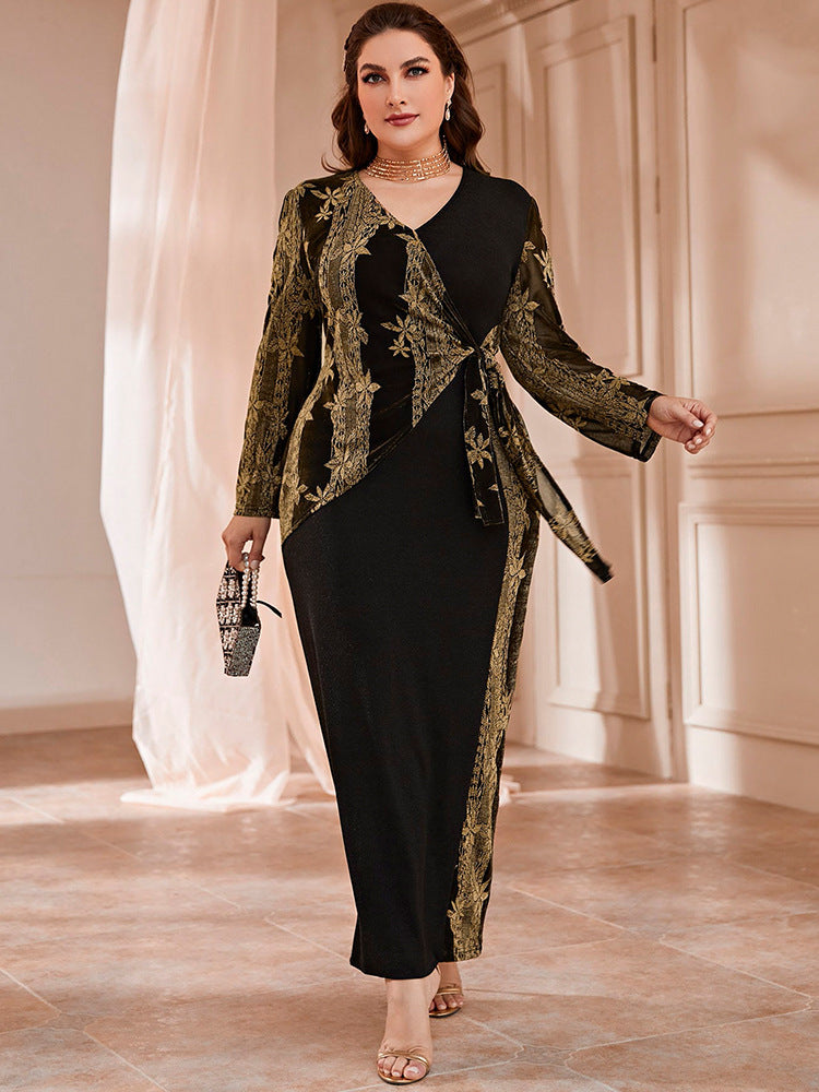Bold Bloom Plus Dress