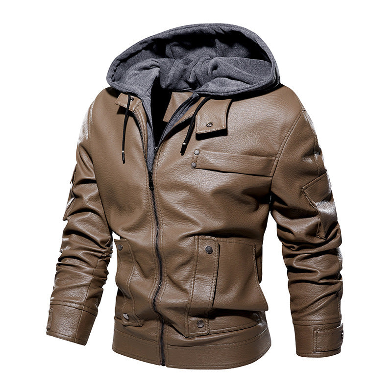 Iron Crest Urban Leather Coat
