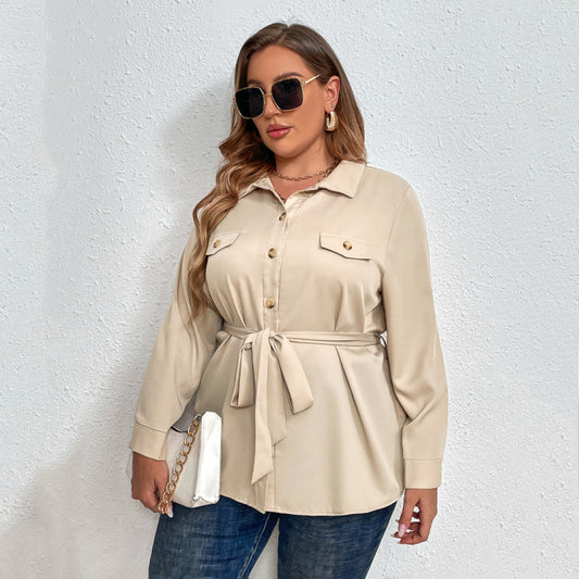 Graceful Flow Top – Plus Size Comfort Fit