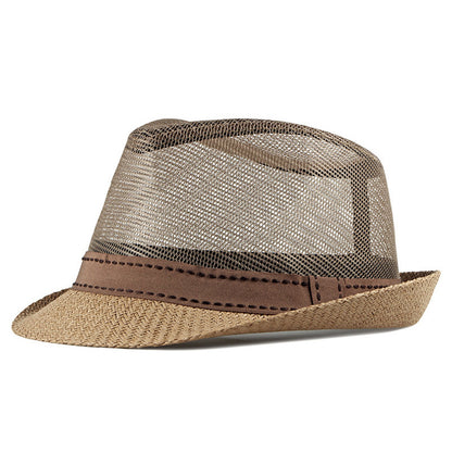 Summertime Breathable Mesh Straw Hat