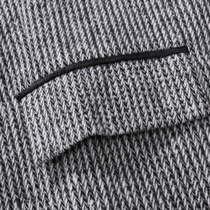 Classic Stripe Edge Relaxed Vest