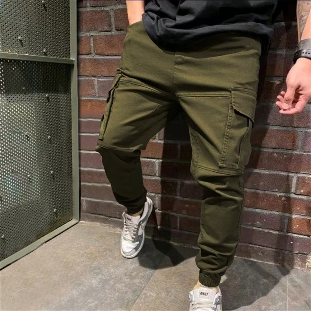 Active Fit Cargo Pants with Handy Pockets