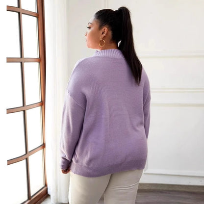 Serene Knit Plus Pullover
