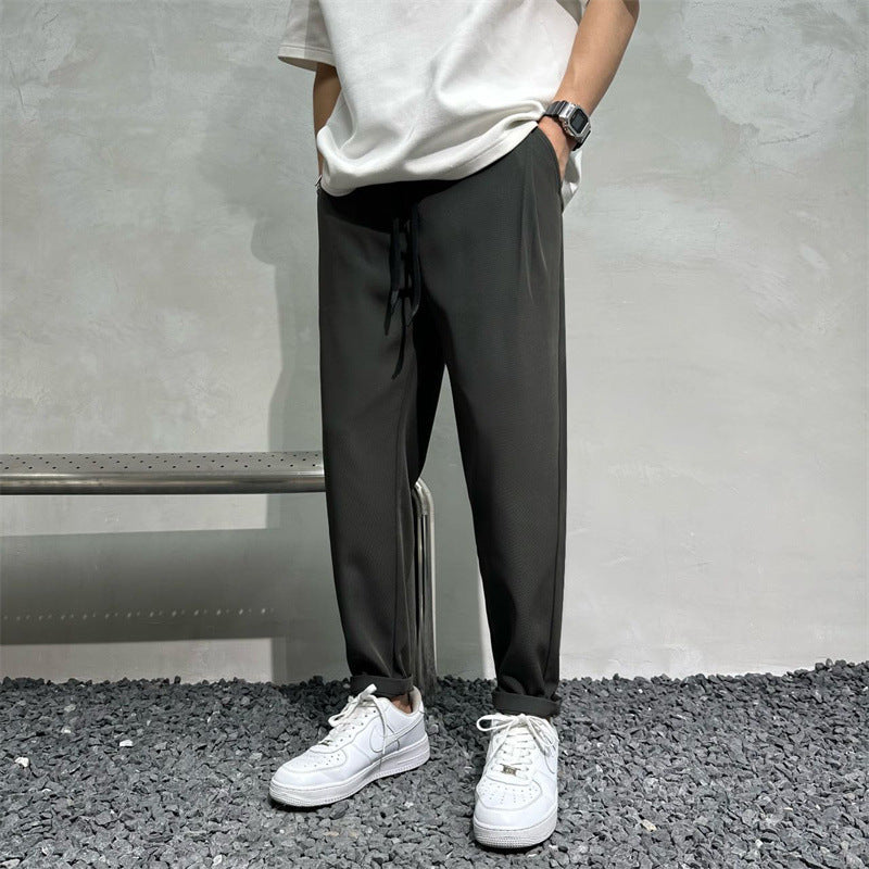 Cool Ease Summer Ice Silk Casual Pants for Men