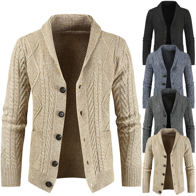 Modern Weave Loose-Fit Jacket