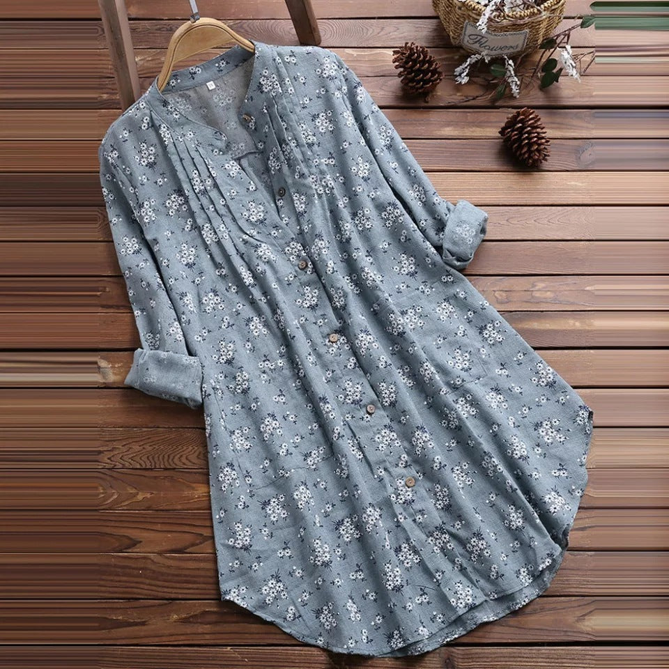 Flowy Elegance Plus Size Tunic