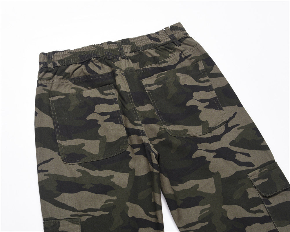 Stealth Force Multi-Pocket Camouflage Cargo Pants