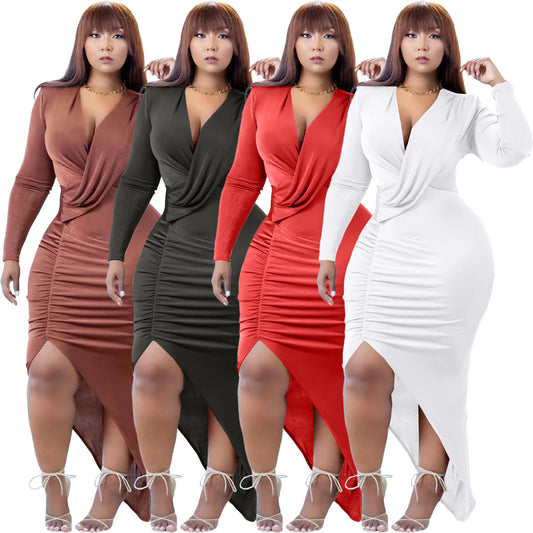 Midnight Allure Plus Dress