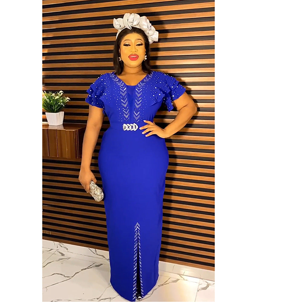 Crystal Elegance Plus Size Dress