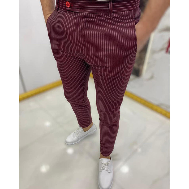 Sleek Line Casual Trousers