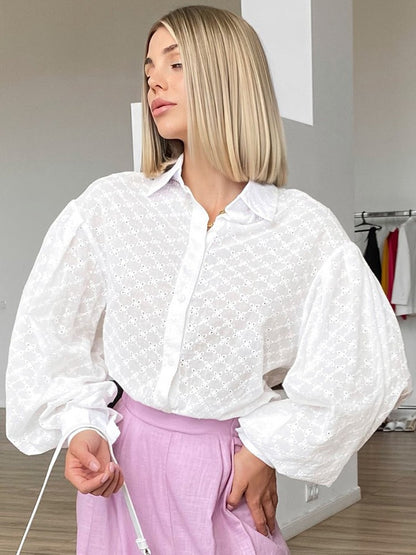 Minimalist Hollow Design Polo