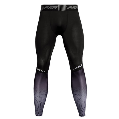 Men’s Running Compression Tights – Long Sports Leggings for Training