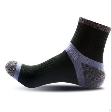 Activewear Men’s Cotton Socks – Sweat-Wicking & Breathable