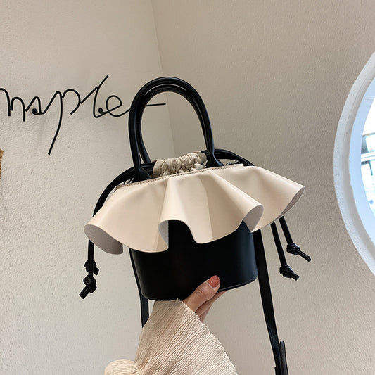 Casual Chic Drawstring Shoulder Bag