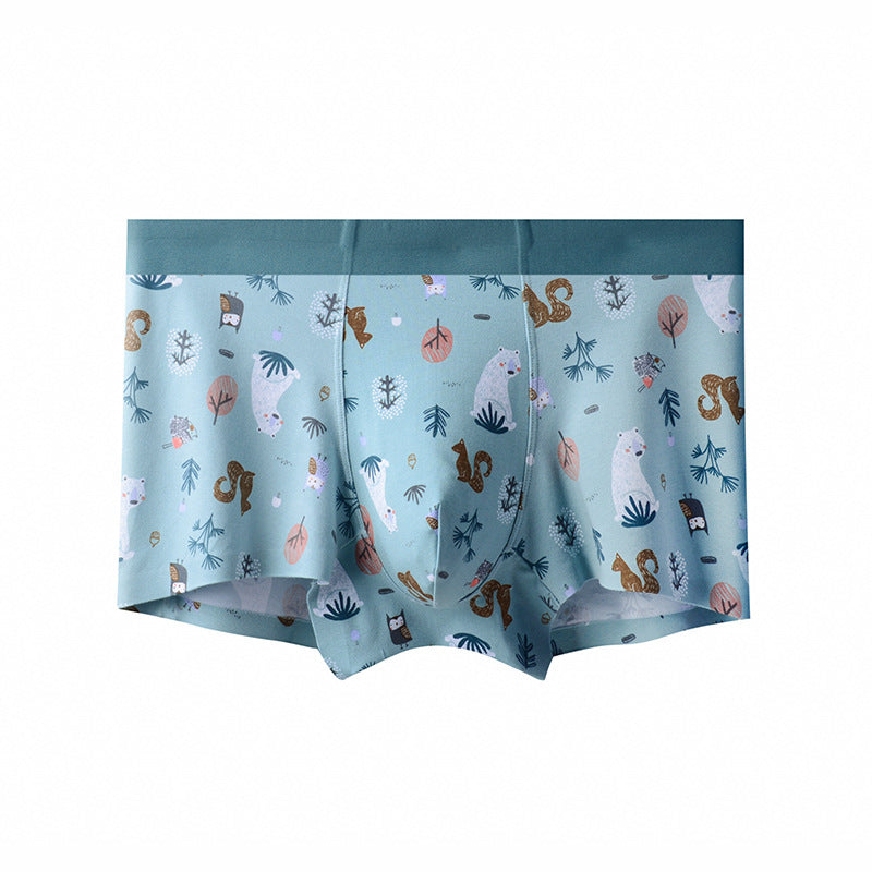 Animated Print Breathable Boxers