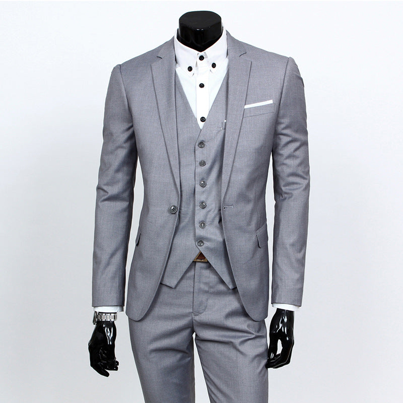 Classic One-Button Business Blazer