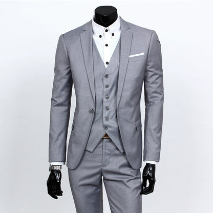 Classic One-Button Business Blazer