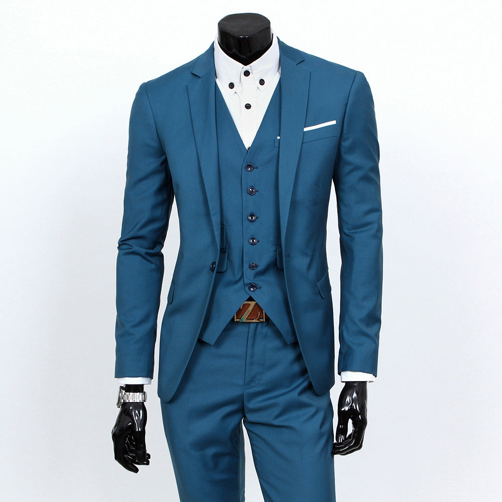 Classic One-Button Business Blazer