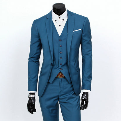 Classic One-Button Business Blazer