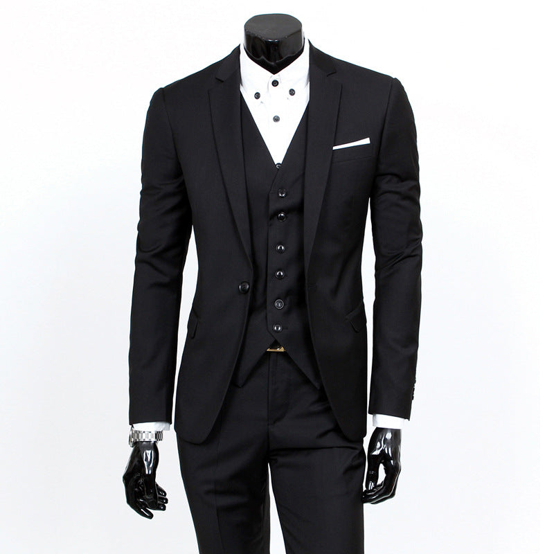 Classic One-Button Business Blazer