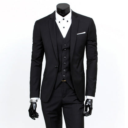 Classic One-Button Business Blazer