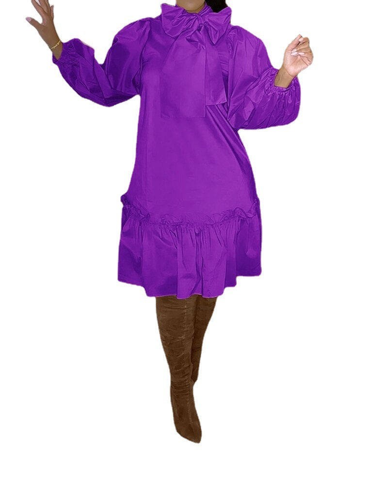 Graceful Flare Plus Dress