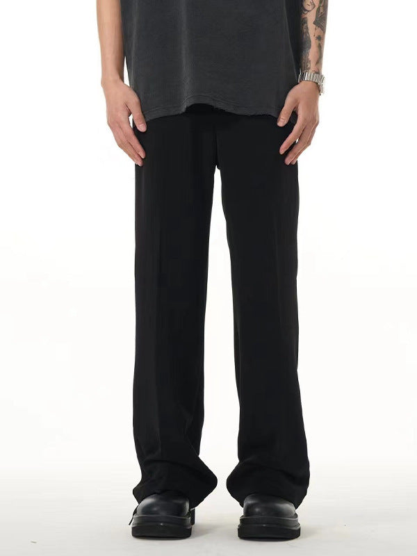 Essential Loose Fit Straight-Leg Pants for Men