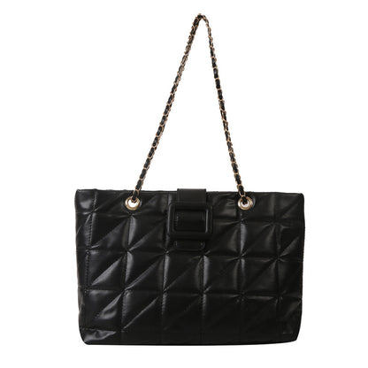 Fashion Forward Rhombus Chain Shoulder Bag