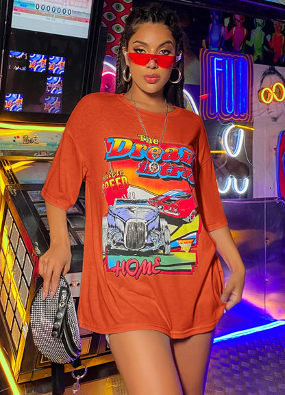 Urban Vibes O-Neck Oversized Top