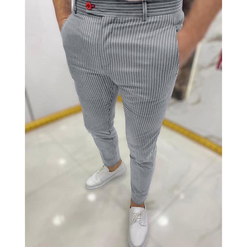 Sleek Line Casual Trousers