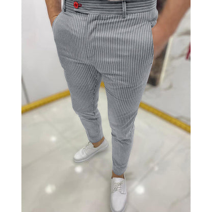 Sleek Line Casual Trousers