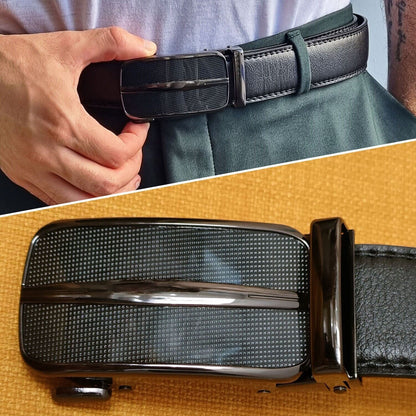 Classic Slide Buckle Ratchet Belt for Men